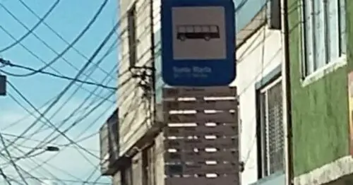 PARADERO SITP BARRIO SANTA MARTA  030A12